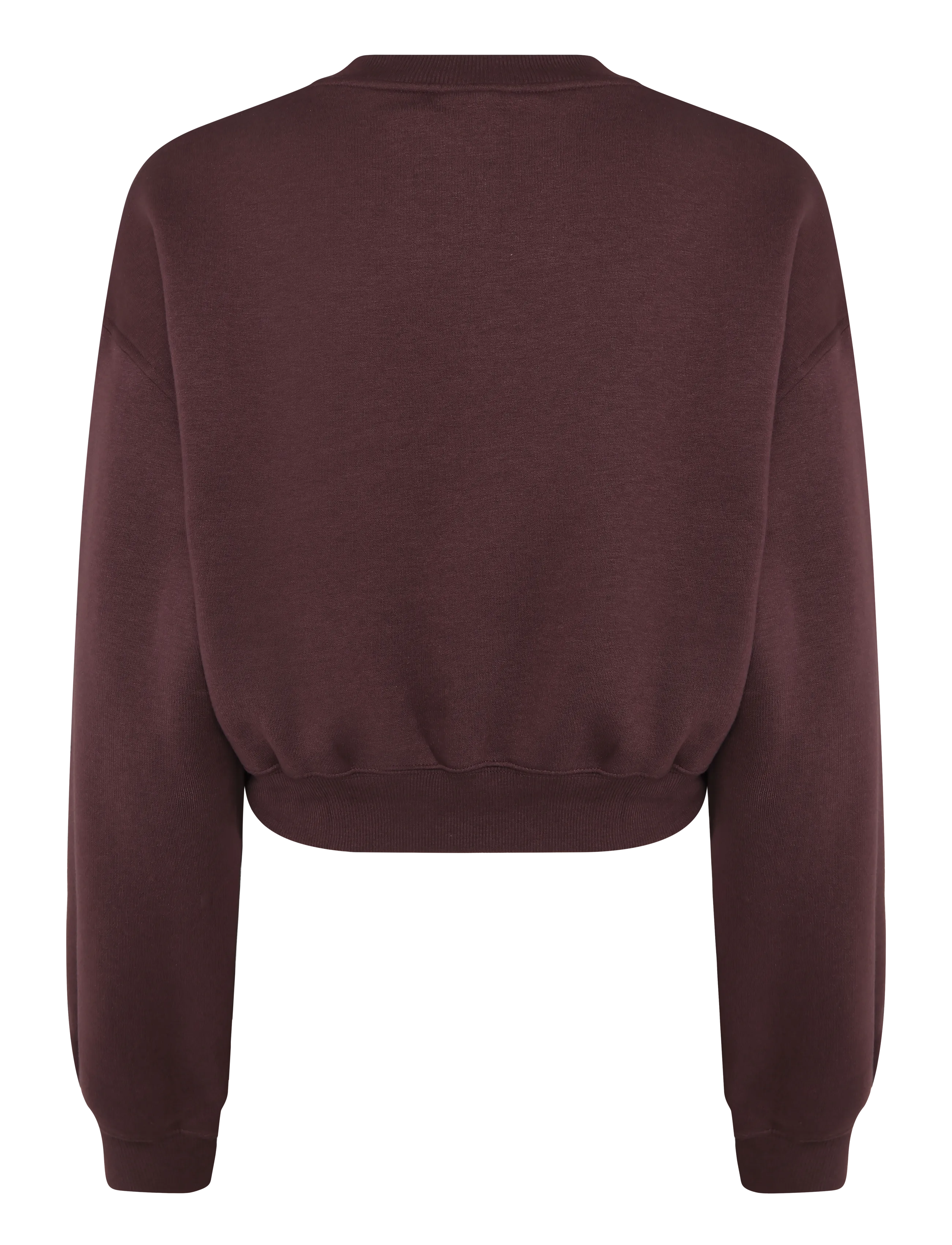 New Balance - Trackside Fleece Crew - overdele - cherry leather - 1