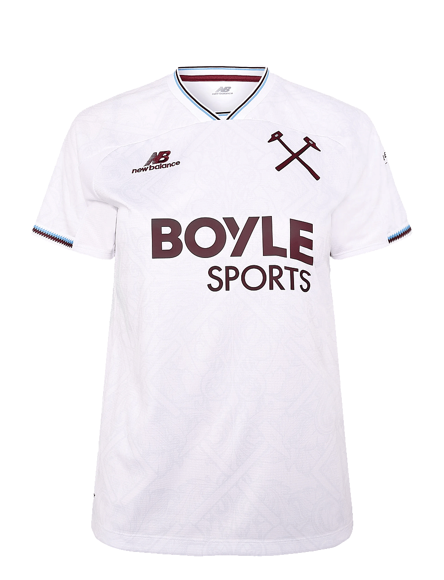 New Balance - West Ham United 26/27 Away Womens Short Sleeve Jersey - fodboldtrøjer - away - 0