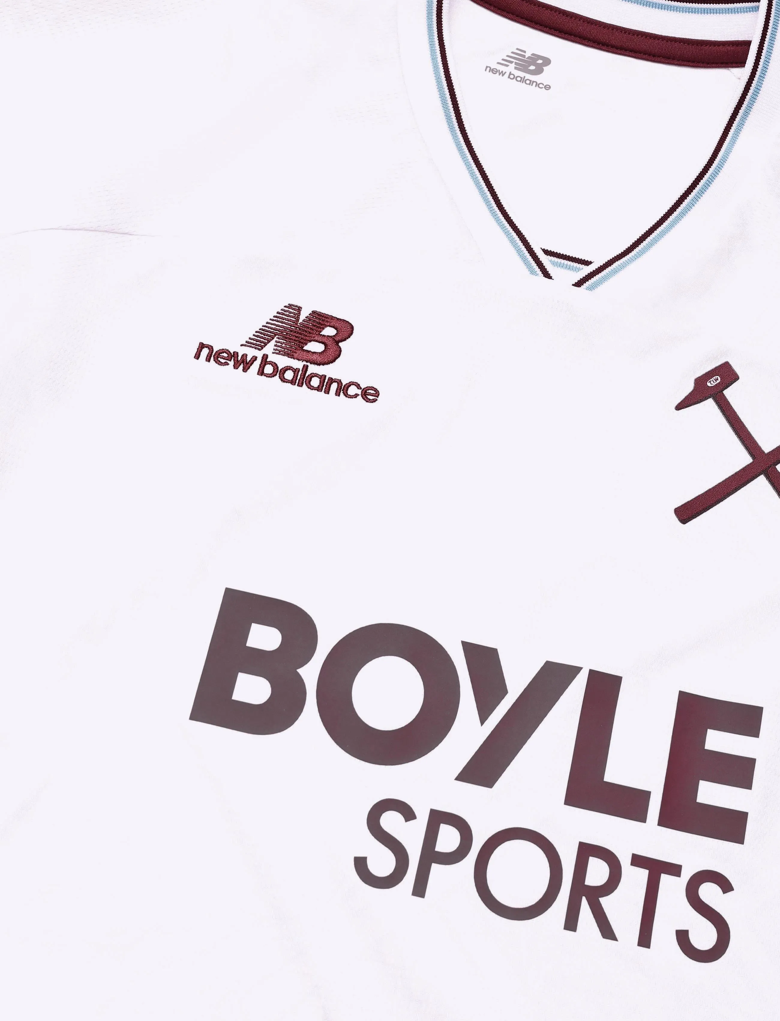 New Balance - West Ham United 26/27 Away Womens Short Sleeve Jersey - fodboldtrøjer - away - 2