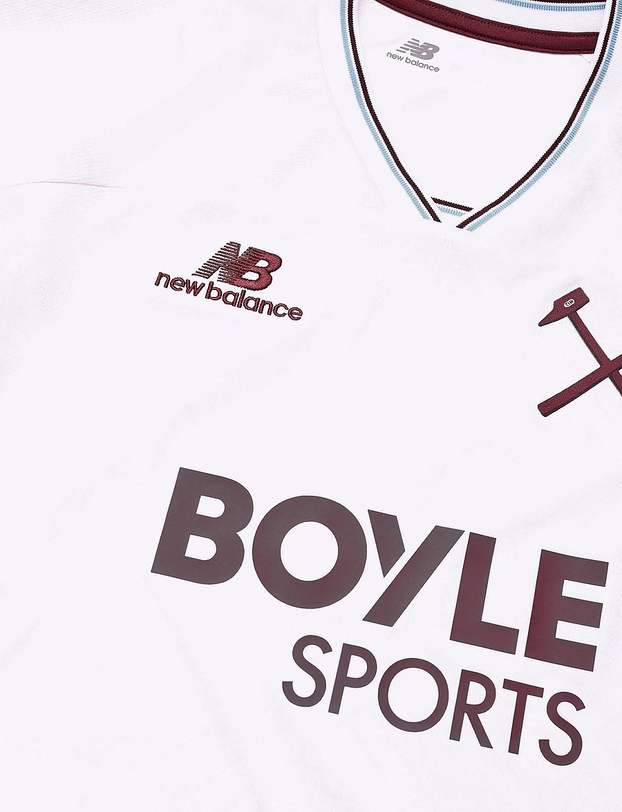 New Balance - West Ham United 26/27 Away Womens Short Sleeve Jersey - fodboldtrøjer - away - 2