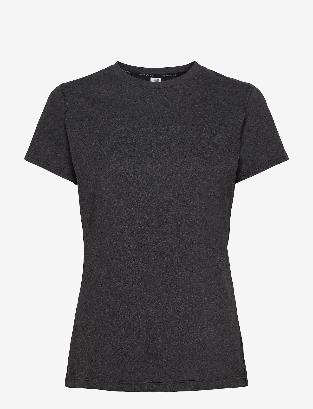 HEATHERTECH CREW - BLACK HEATHER