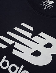 New Balance - ESSENTIALS STACKED LOGO TEE - t-shirts - eclipse - 2