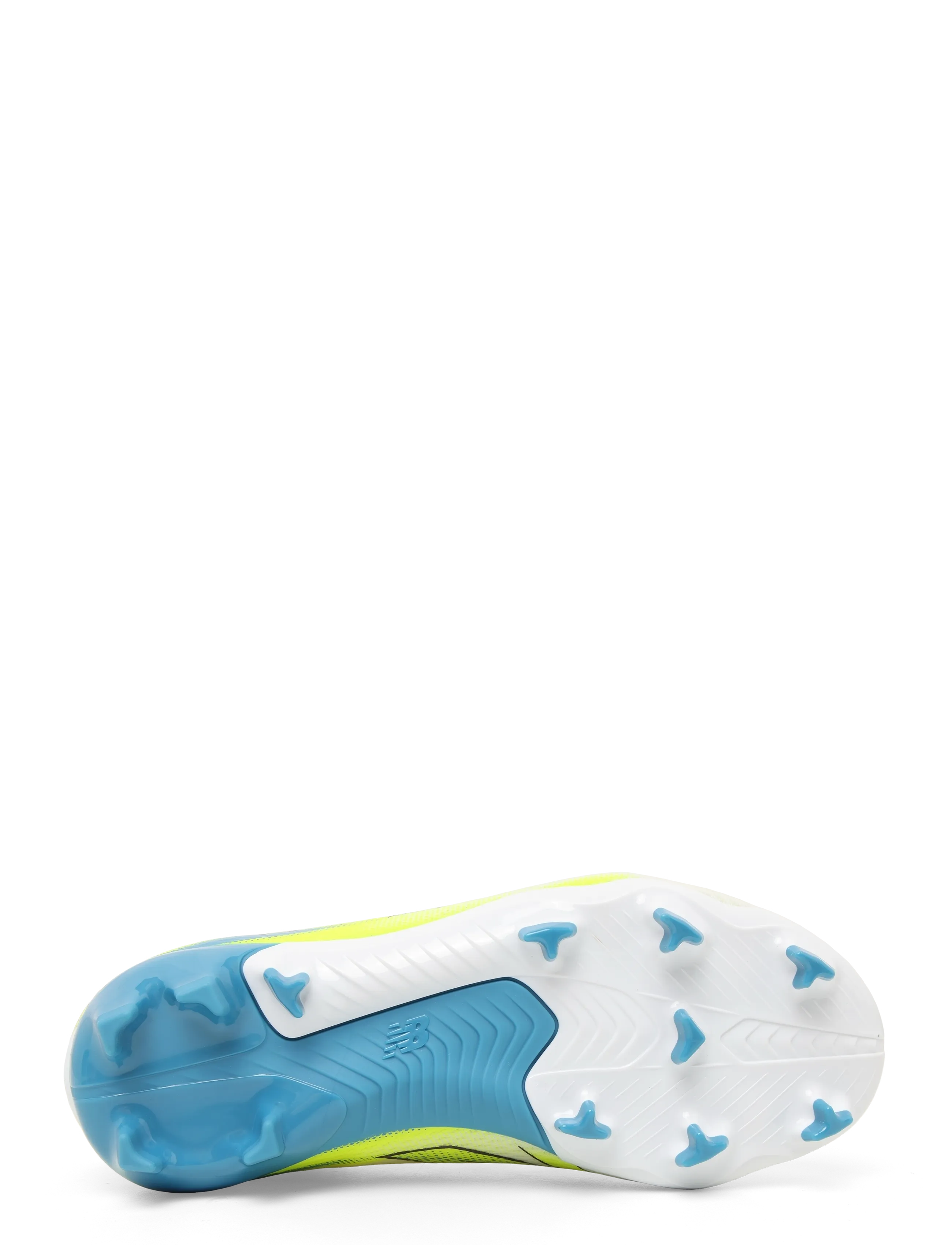 New Balance - Furon v9 Team Junior FG - fodboldstøvler - white - 4