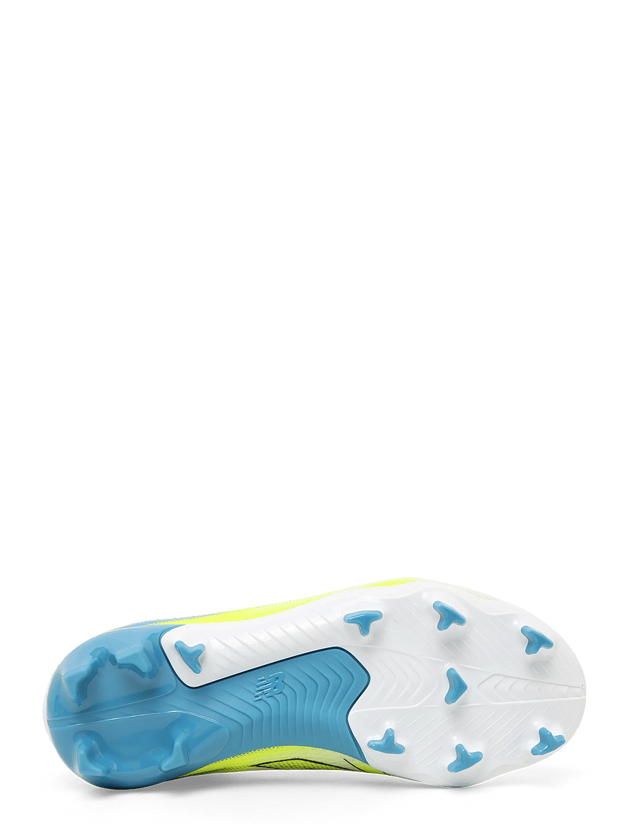 New Balance - Furon v9 Team Junior FG - fodboldstøvler - white - 4