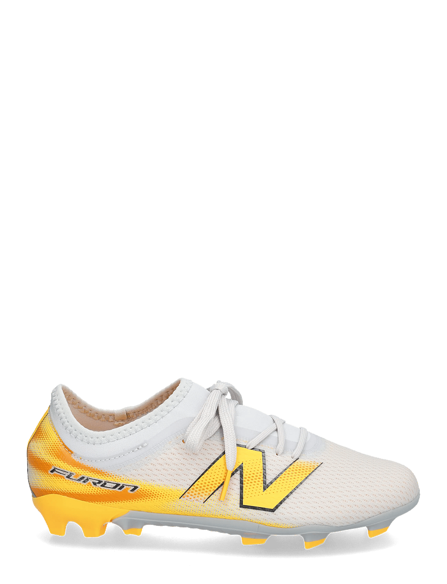 New Balance - Furon v9 Team Junior FG - fodboldstøvler - fresh air - 2
