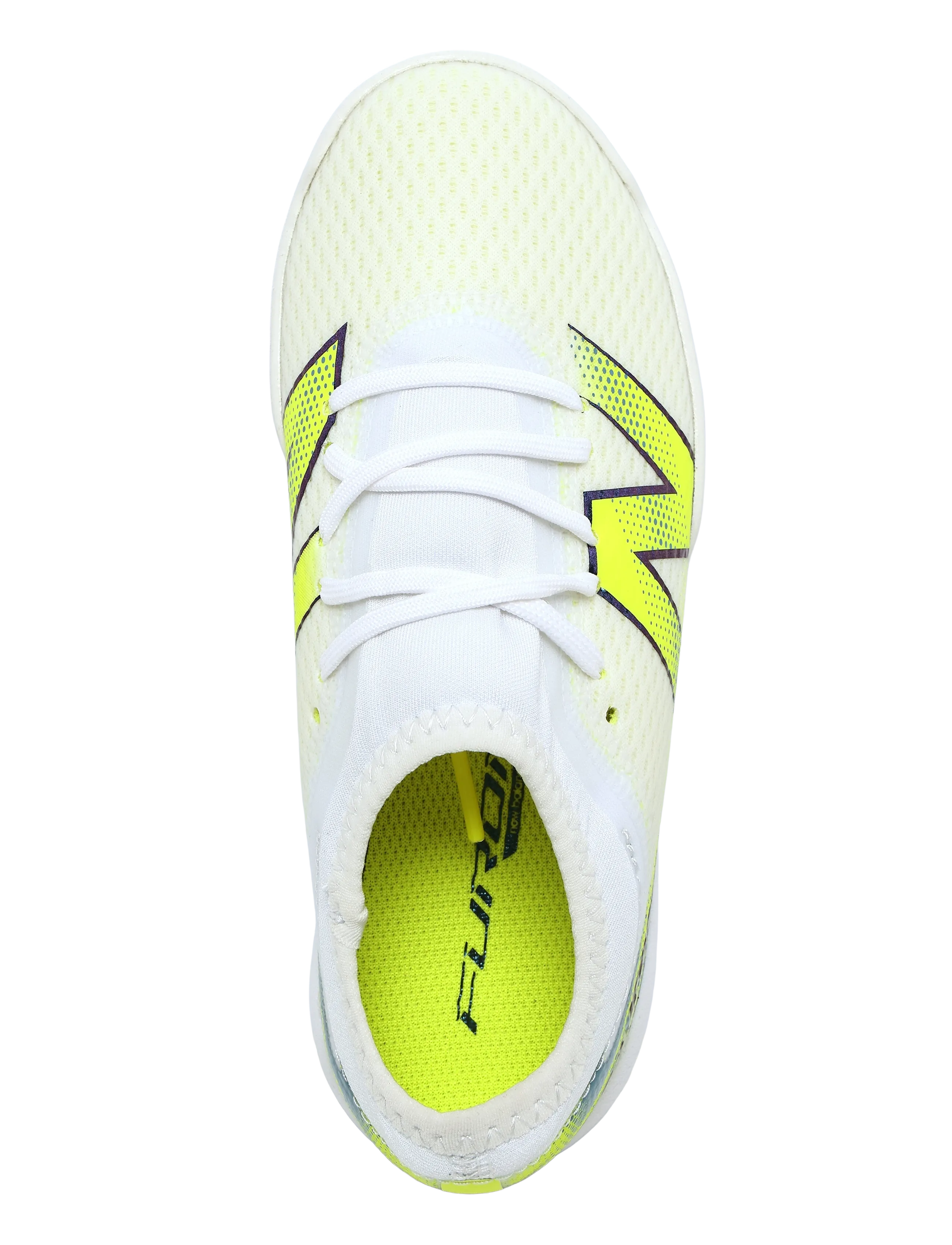New Balance - Furon v9 Team Junior TF - fotbollsskor - white - 3
