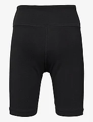 New Balance - Essentials Stacked Logo Cotton Fitted Short - sports bottoms - black - 1