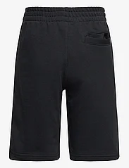 New Balance - Essentials Stacked Logo French Terry Short - treniņtērpa šorti - black - 1