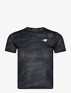 Printed Accelerate Short Sleeve T-Shirt - BLACK MULTI