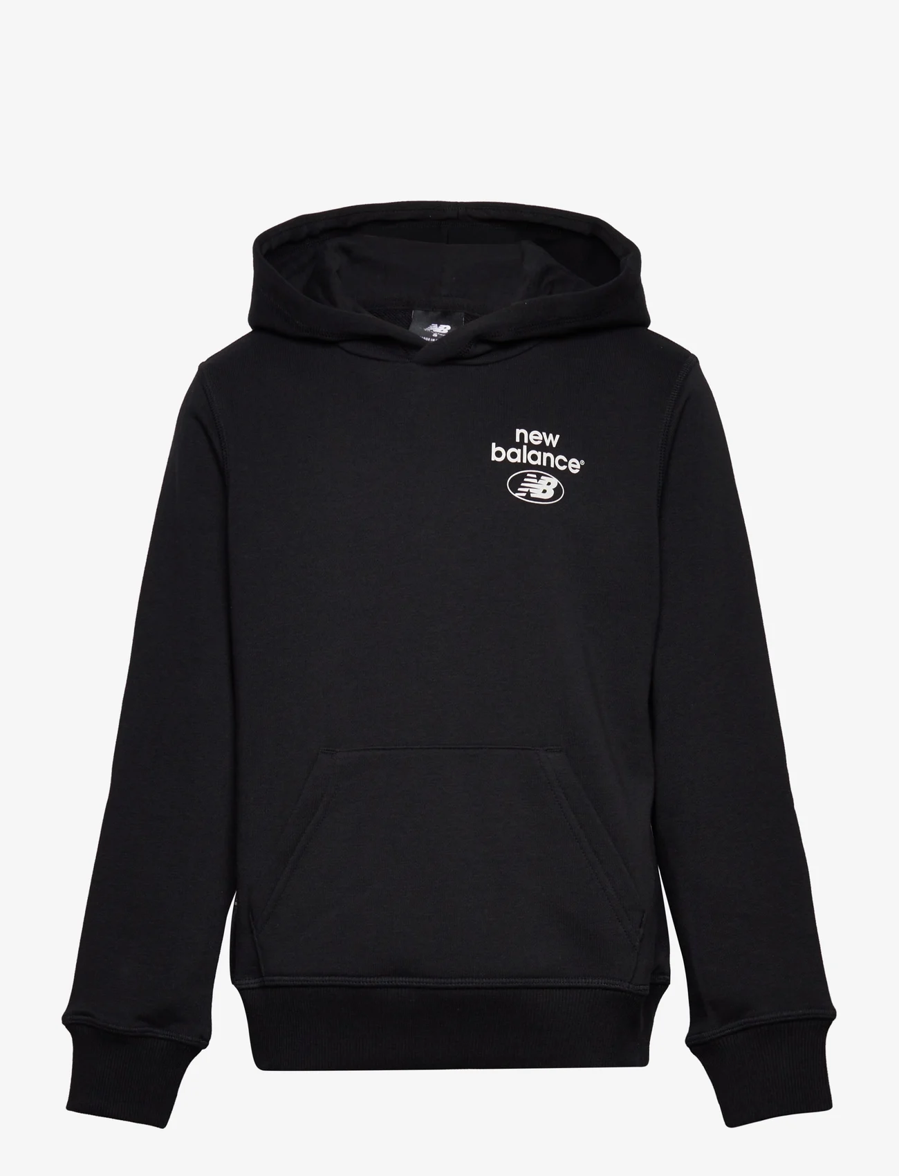 New Balance - Essentials Reimagined French Terry Hoodie - hupparit - black - 0