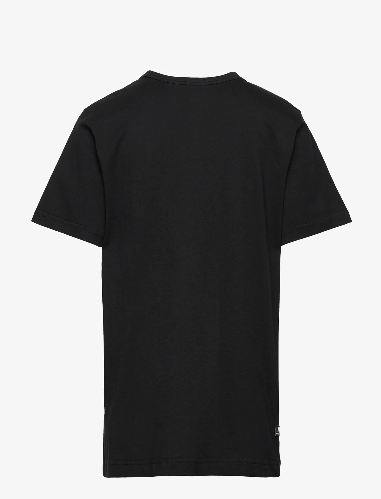 New Balance - Essentials Reimagined Graphic Cotton Jersey Short Sleeve T-shirt - marškinėliai trumpomis rankovėmis - black - 1