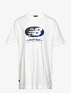 Essentials Reimagined Graphic Cotton Jersey Short Sleeve T-shirt - WHITE