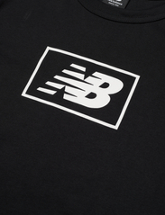 New Balance - NB Essentials Logo Tee - kortærmede t-shirts - black - 2