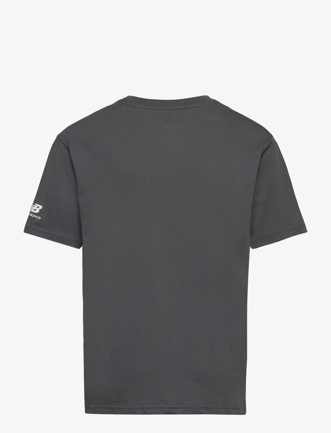New Balance - NB Essentials Varisty Tee - kortärmade t-shirts - blacktop - 1