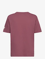 New Balance - NB Essentials Varisty Tee - kortärmade t-shirts - washed burgundy - 1
