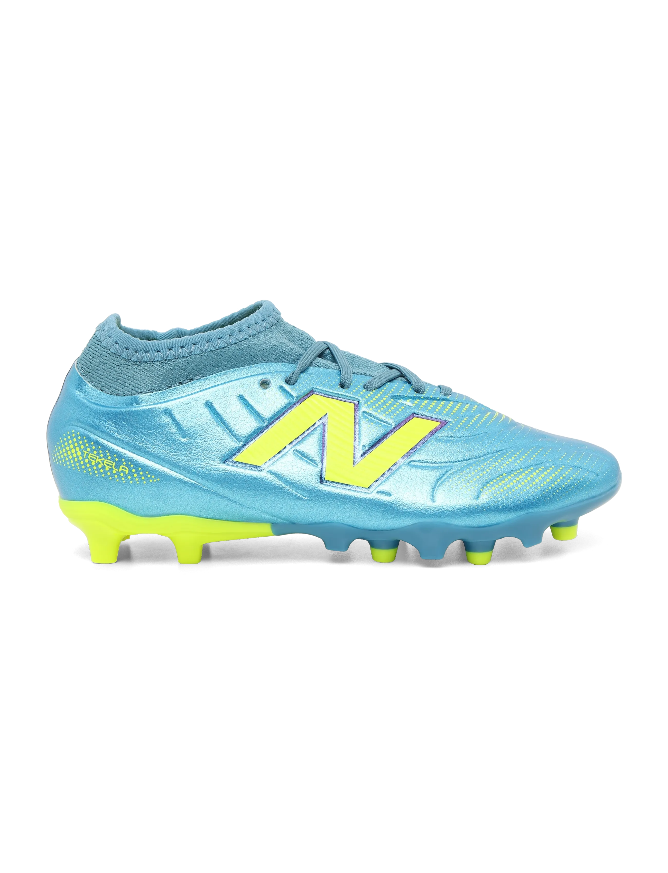 New Balance Tekela V5 Team Low Laced Junior Fg, 29, Sports Schuhe, Blau - Football Boots, Kinder