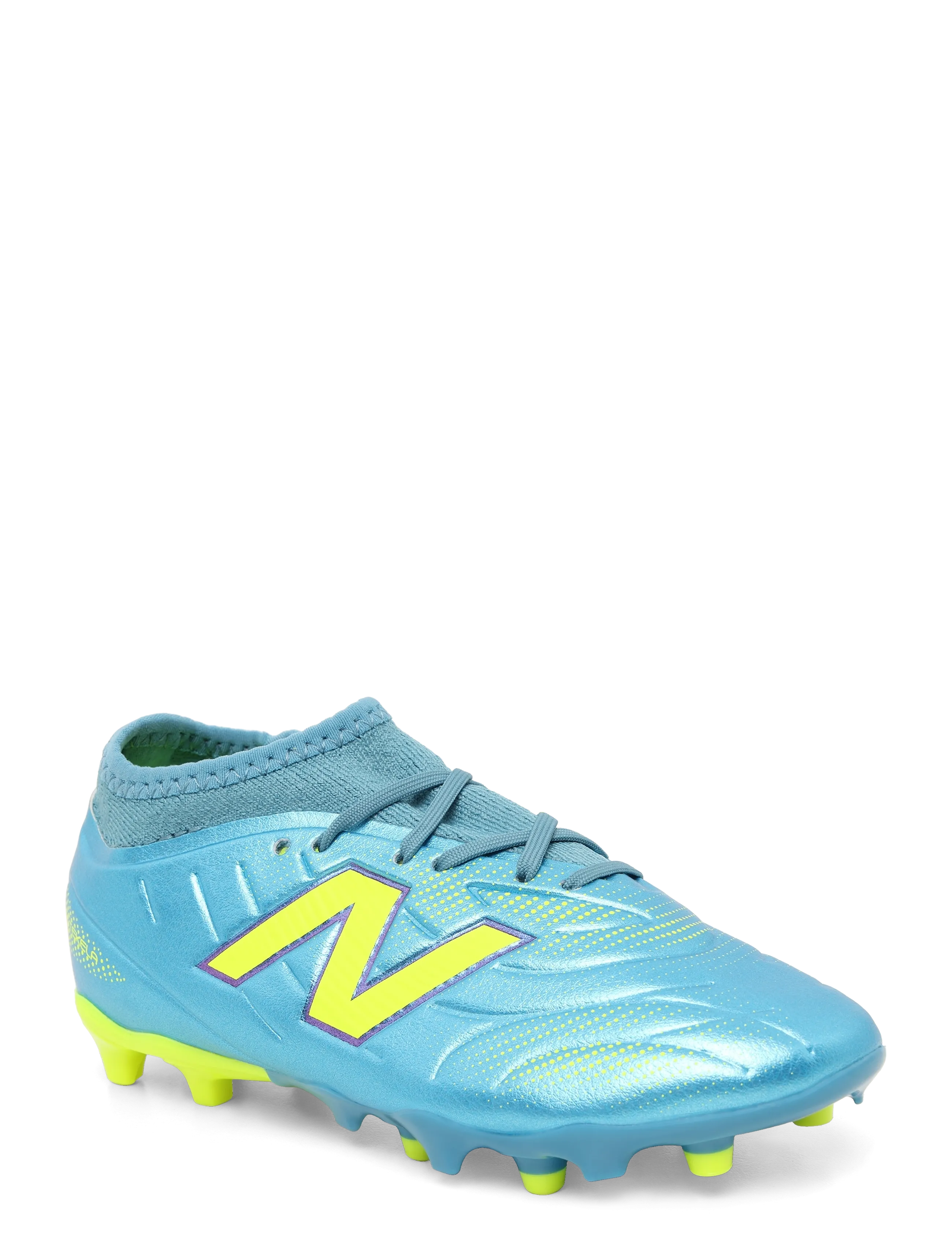 New Balance - Tekela v5 Team Low Laced Junior FG - fodboldstøvler - metallic blue - 1
