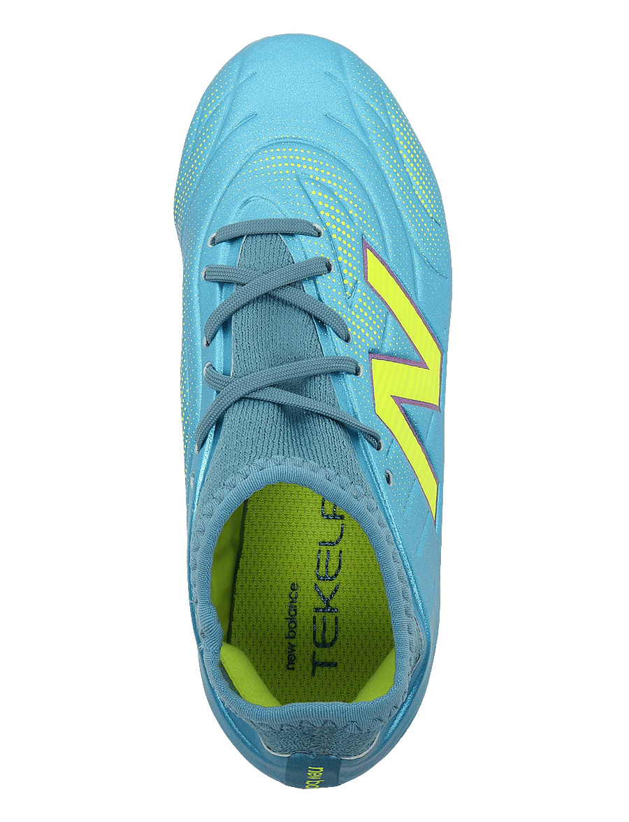 New Balance - Tekela v5 Team Low Laced Junior FG - fußballstiefel - metallic blue - 3