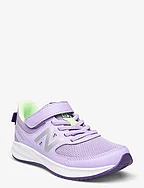 New Balance 570v3 Bungee Lace with Hook and Loop Top Strap - LILAC GLO