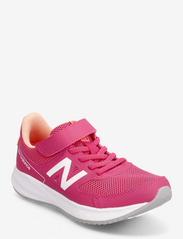 New Balance - 570v3 Bungee Lace with Hook and Loop Top Strap - laufschuhe - hi-pink - 0