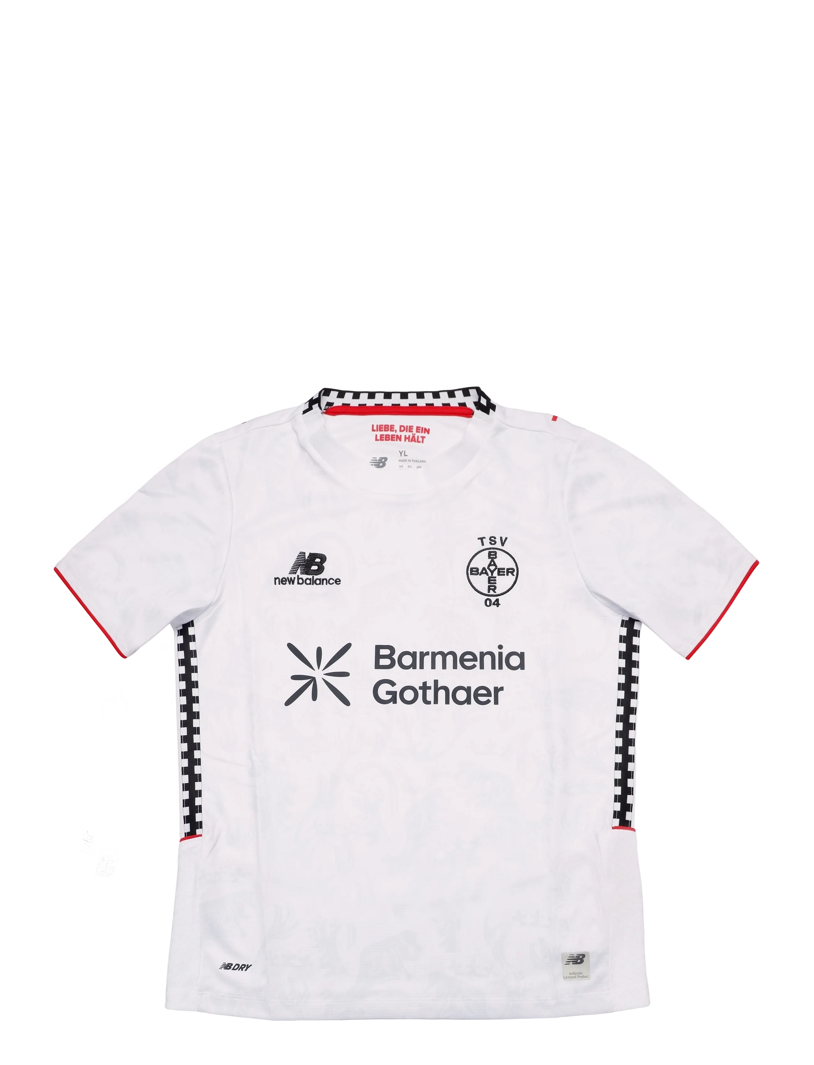 New Balance Bayer 04 Leverkusen 26/27 Third Youth Short Sleeve Jersey - Vaata kõiki - THIRD / white