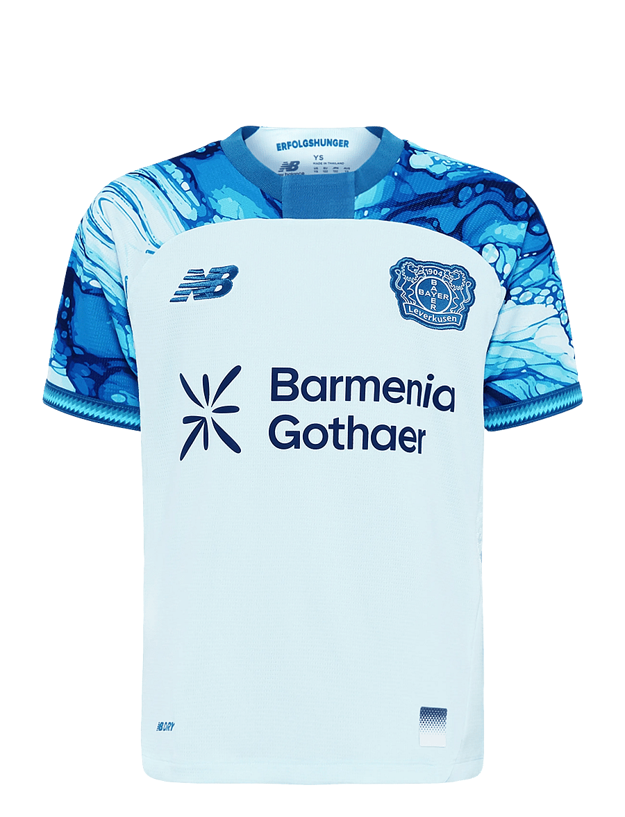 New Balance - Bayer 04 Leverkusen 26/27 Away Youth Short Sleeve Jersey - sporditopid - away - 0