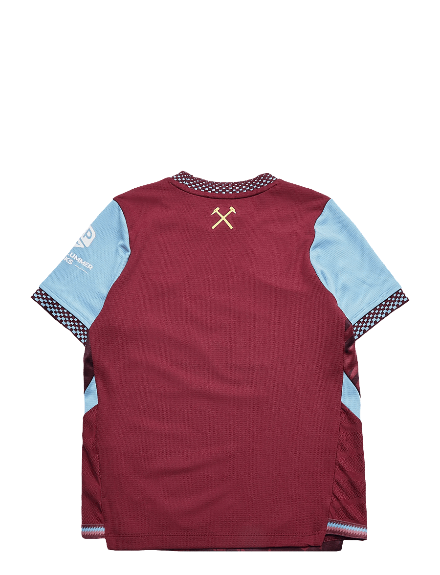 New Balance - West Ham United 26/27 Home Youth Short Sleeve Jersey - sporttoppar - home - 1