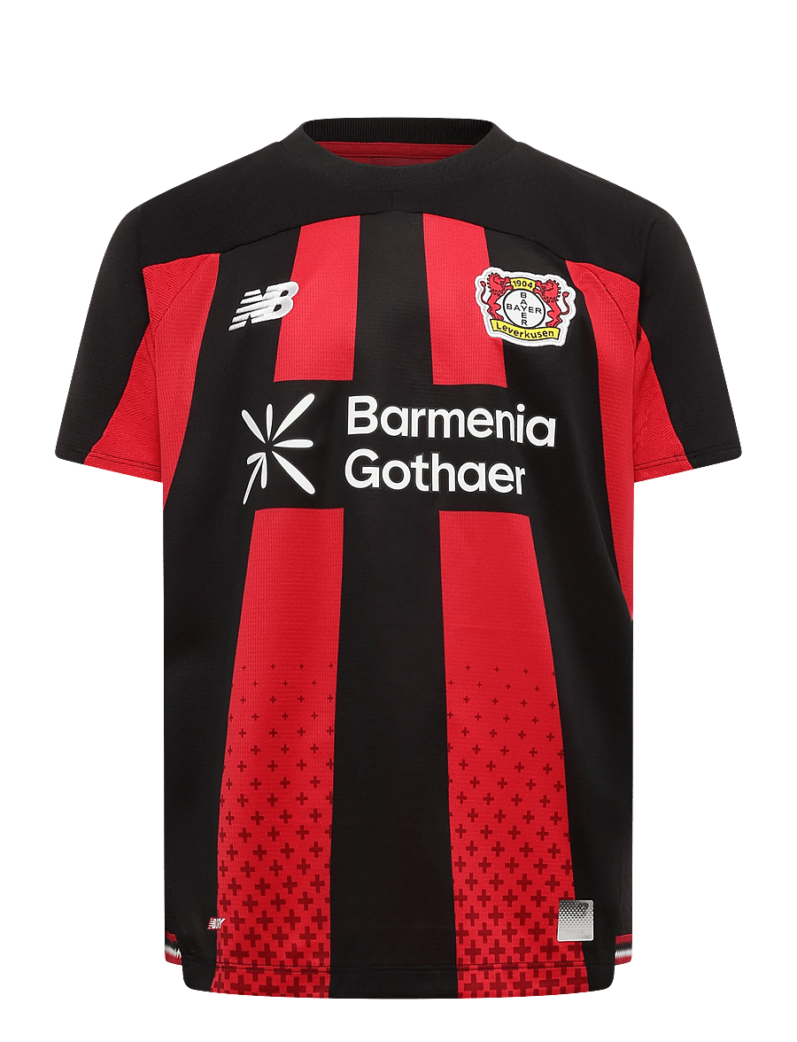 New Balance - Bayer 04 Leverkusen 26/27 Home Youth Short Sleeve Jersey - sporditopid - home - 0