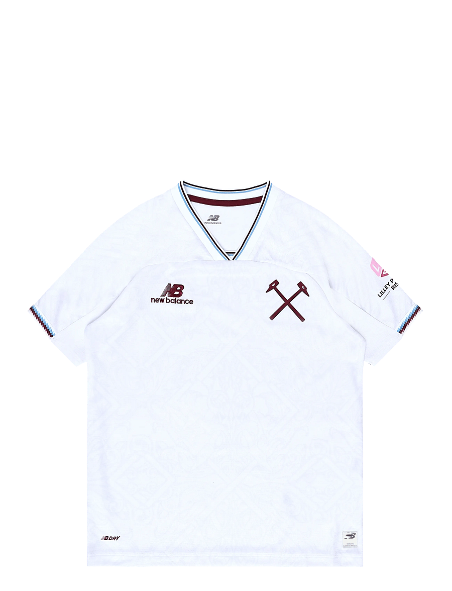 New Balance - West Ham United 26/27 Away Youth Short Sleeve Jersey - sportoberteile - away - 0