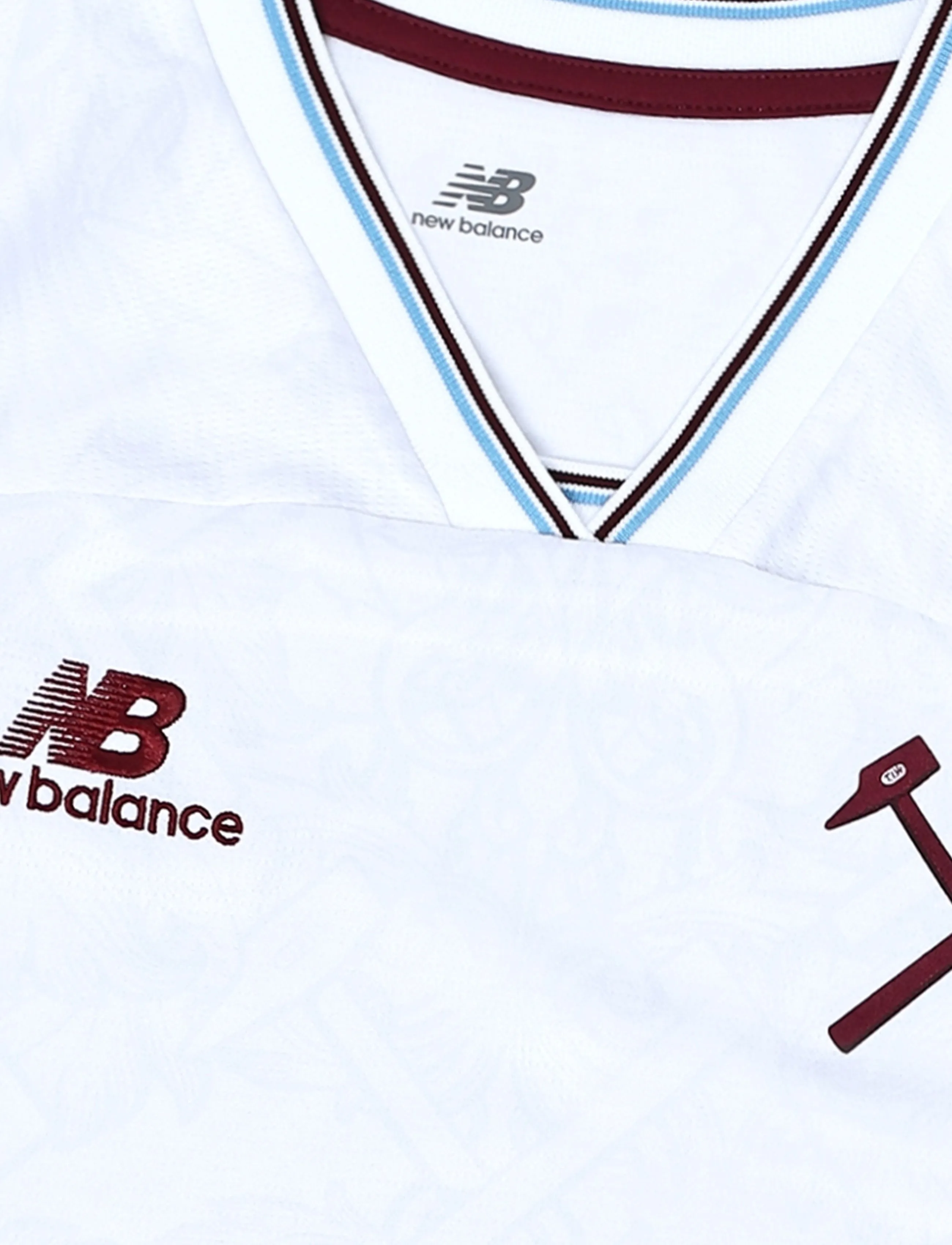 New Balance - West Ham United 26/27 Away Youth Short Sleeve Jersey - sporditopid - away - 2