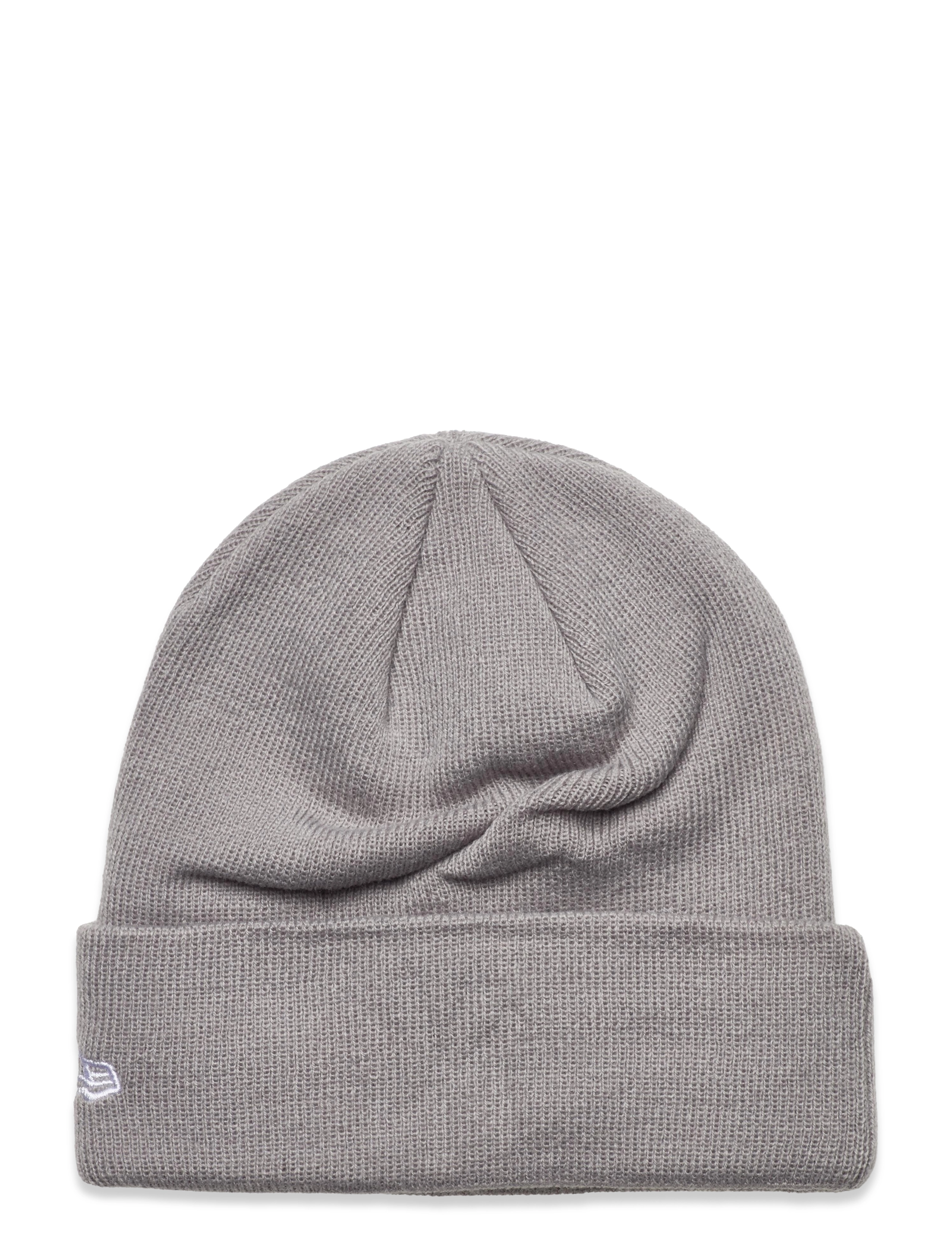 New Era - MNO BASIC CUFF KNIT - gra - 1