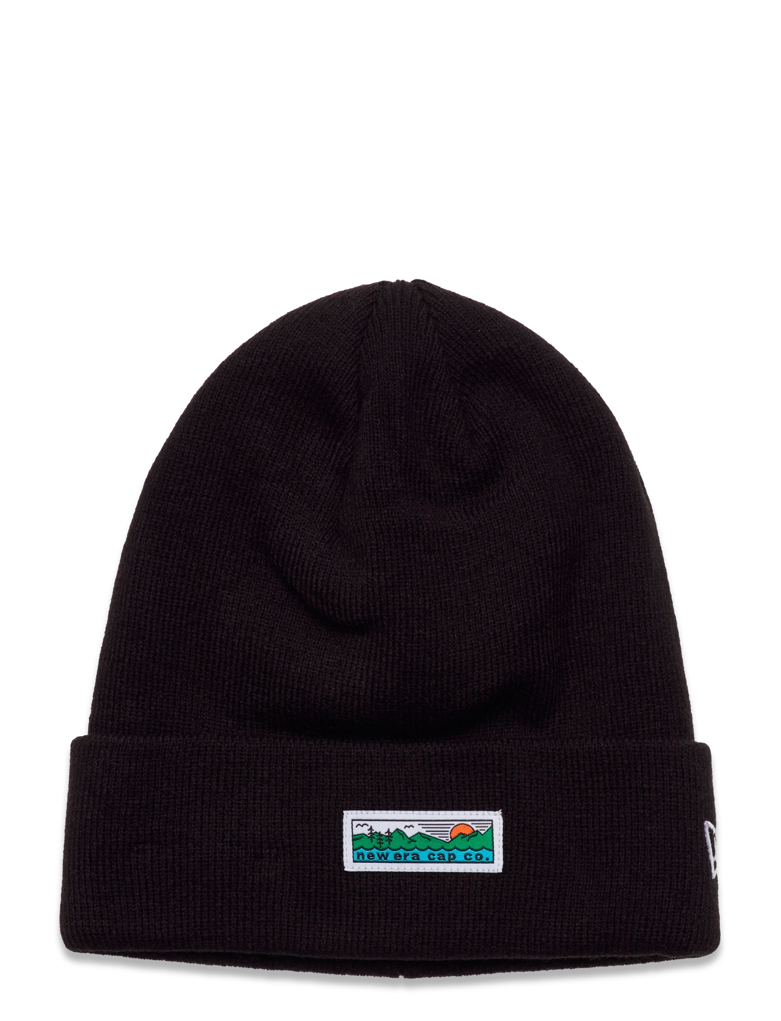 New Era - OUTDOOR PATCH BEANIE NEWERA - blkwhi - 0