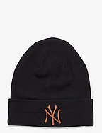 LEAGUE ESS CUFF BEANIE NEYYAN - BLKTPN