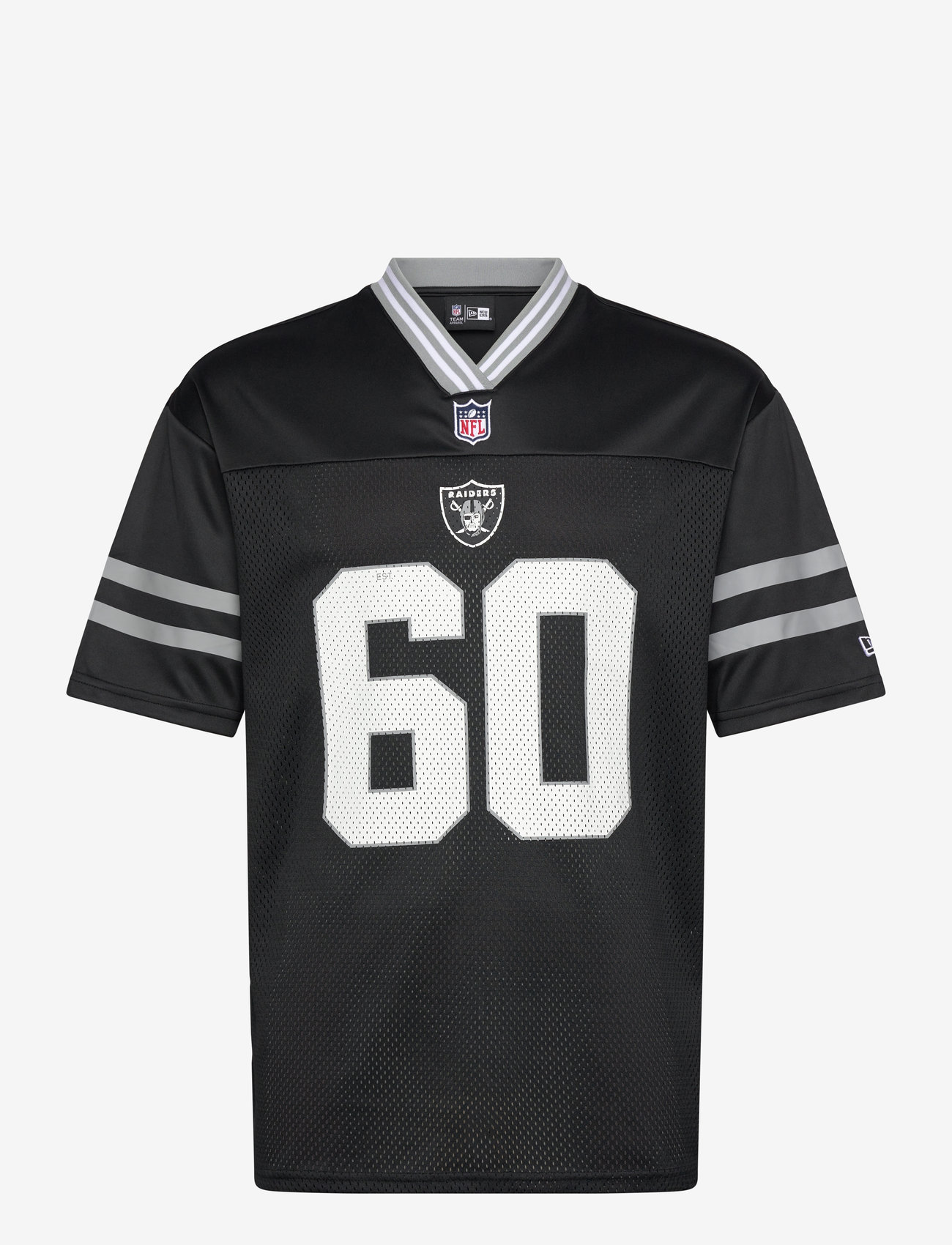 New Era - NOS NFL MESH TEE LASRAI - t-shirts - blkwhi - 0