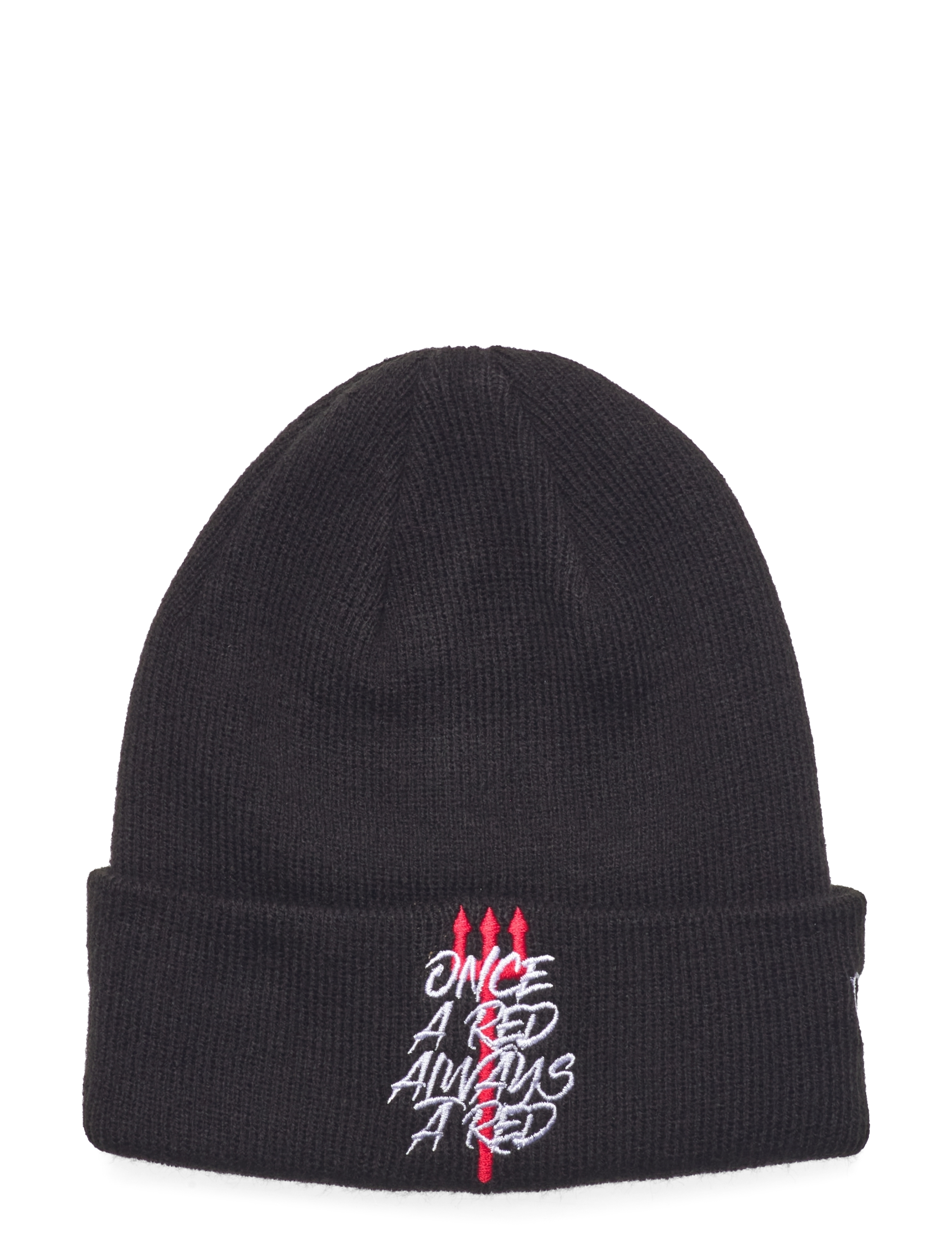 NEW ERA Always Rot Yth Cuff Pudelmütze Ma Schwarz - OS YOUTH - Kinder