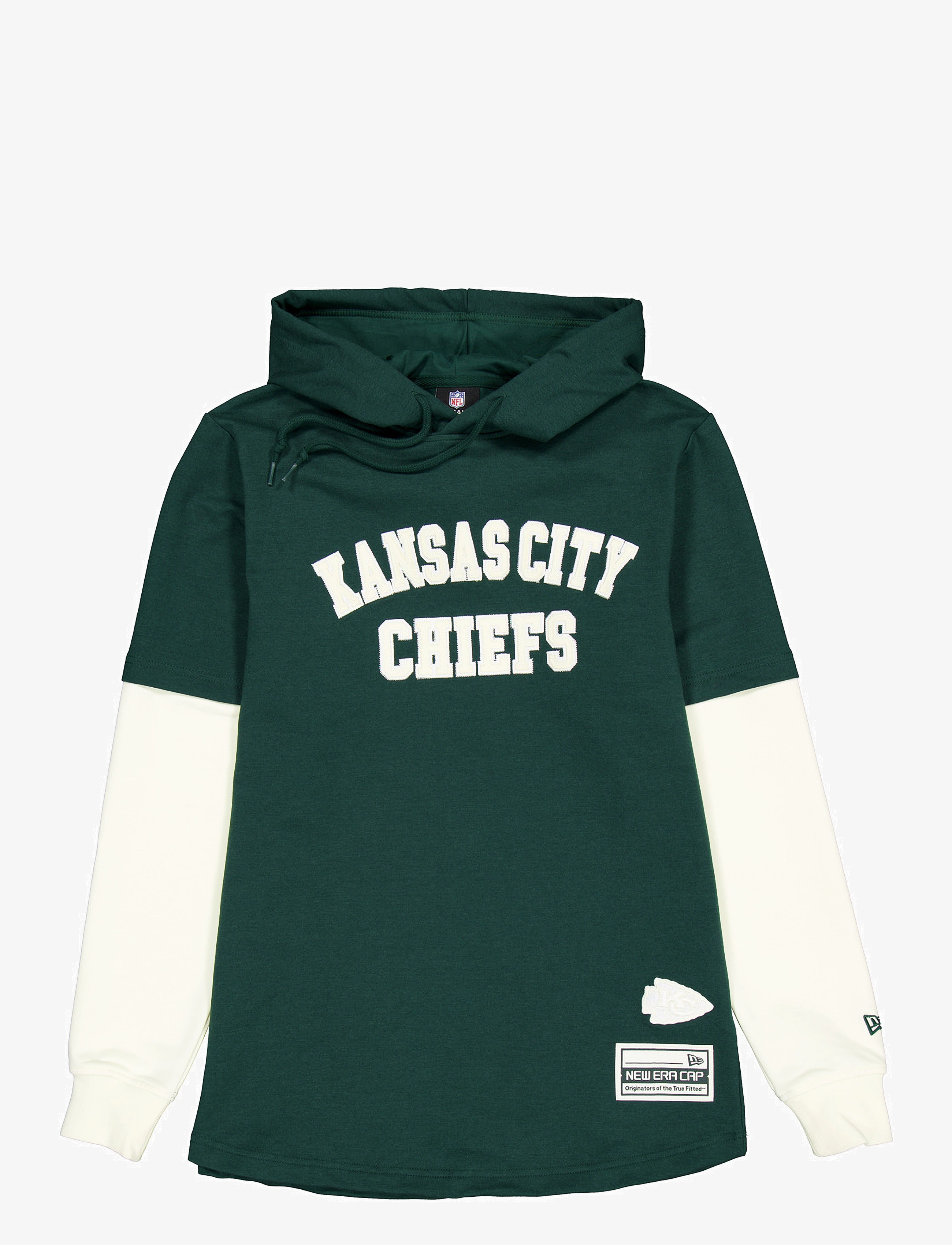 NEW ERA M Logoselect Hoodpo1839 Kanch Grün - M - Herren