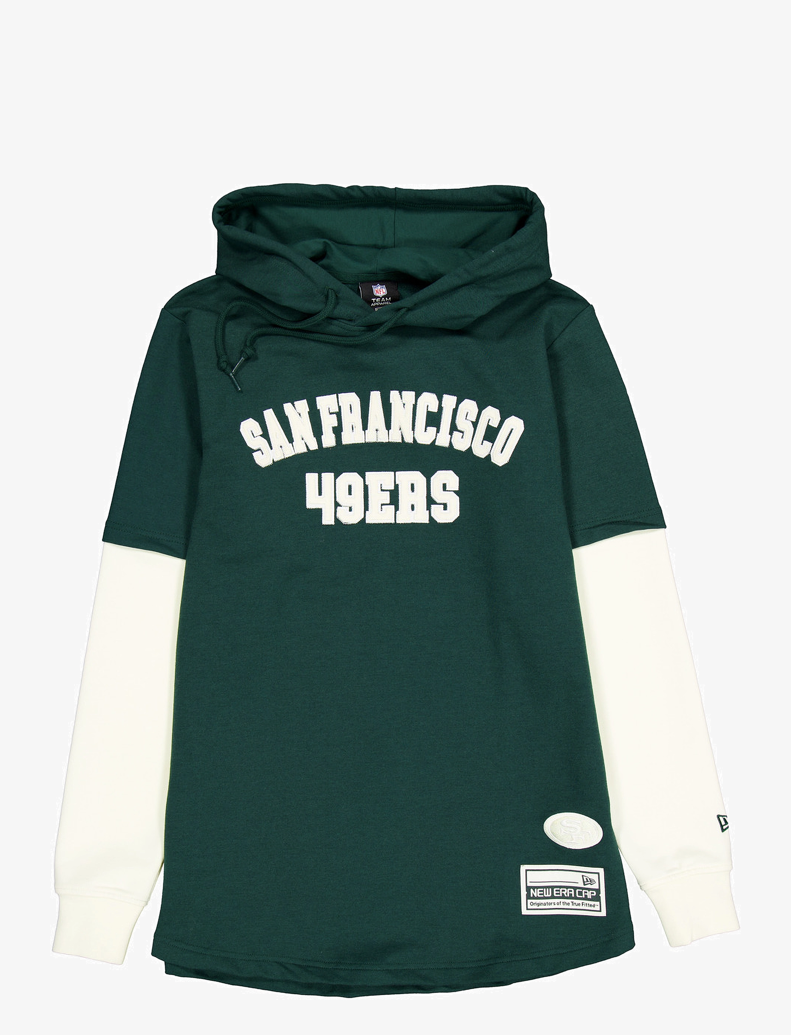NEW ERA M Logoselect Hoodpo1839 Saf49 Grün - S - Herren