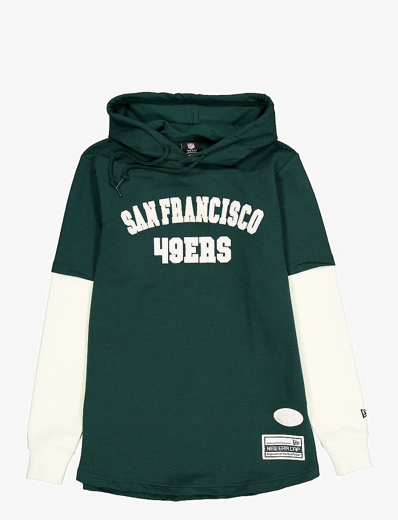New Era - M LOGOSELECT HOODPO1839 SAF49 - pulls a capuche - dkgchw - 0
