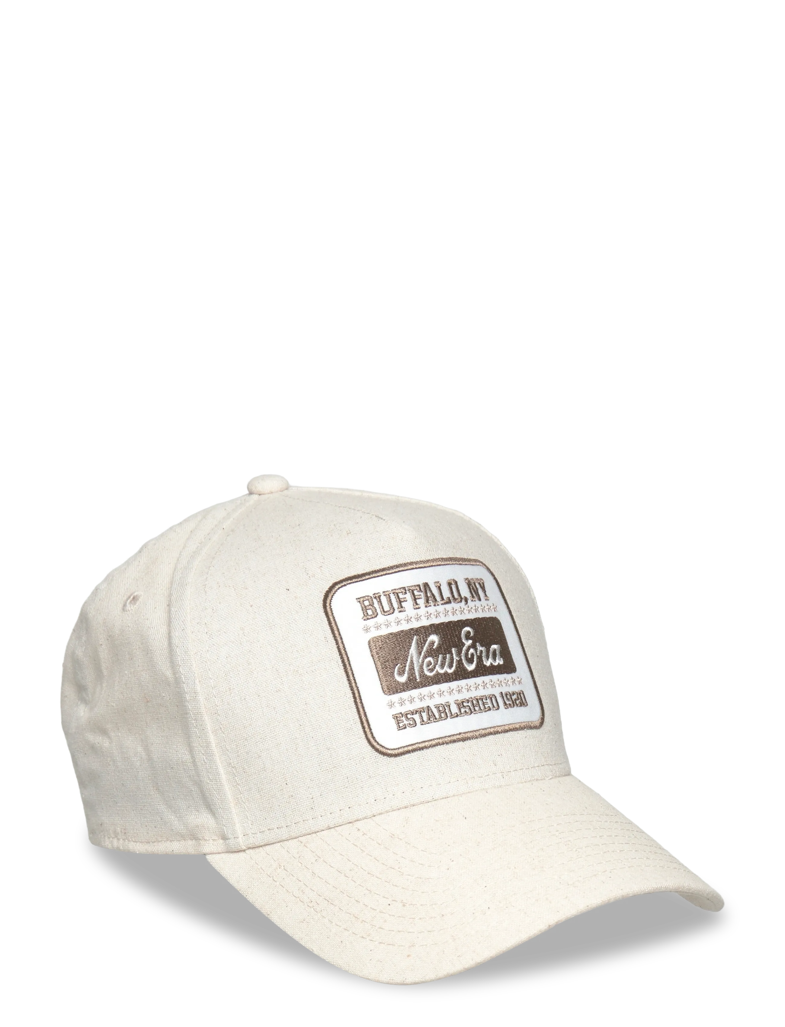 New Era OVAL PATCH LINEN EFRAME NEWER - Aksesuāri - STN / beige