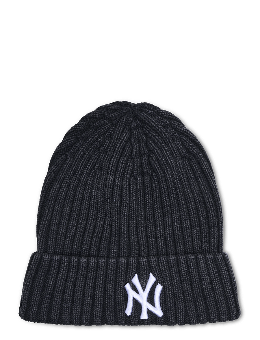 New Era - MLB WASHED BEANIE NEYYAN - accessories - blk - 0