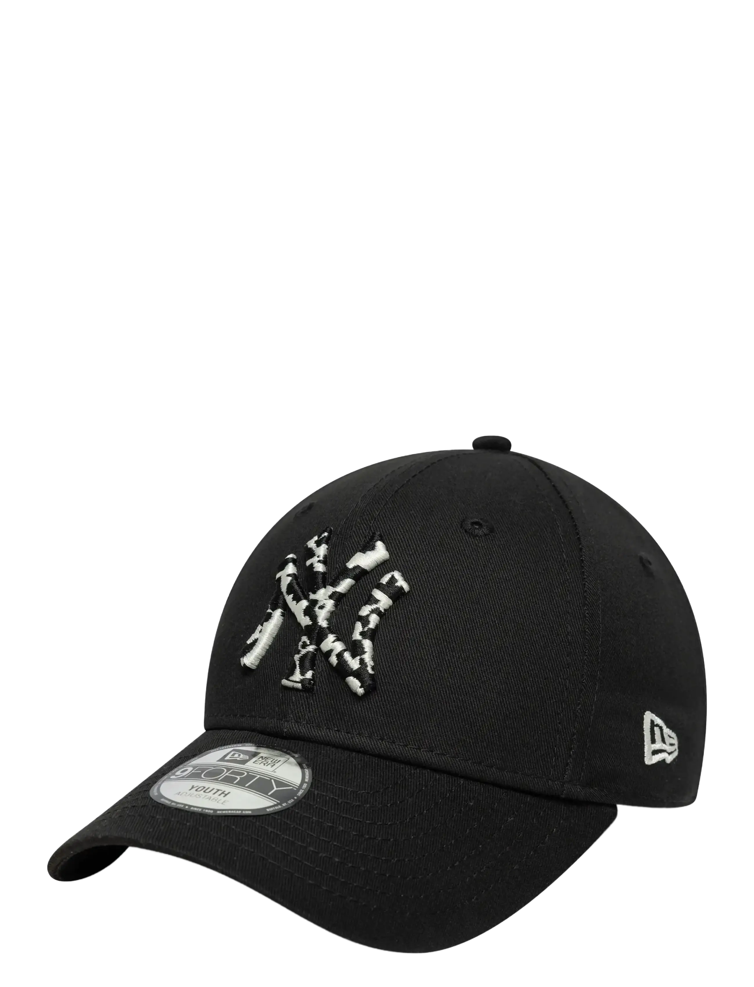 NEW ERA Chyt Animal Infill 9Forty Ney Schwarz - OS CHILD - Kinder