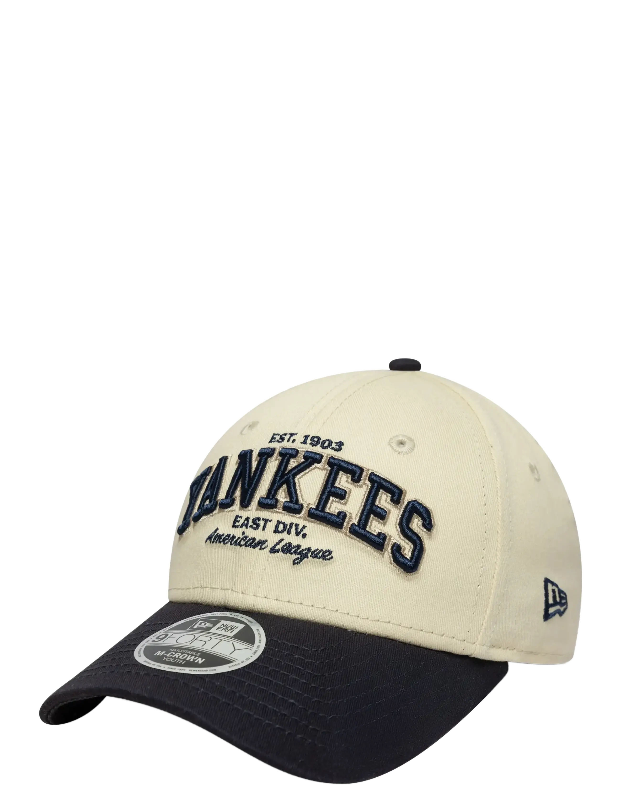New Era CHYT WORDMARK 9FORTY MC NEYYA - Huer & Kasketter - LTCNVY / cream
