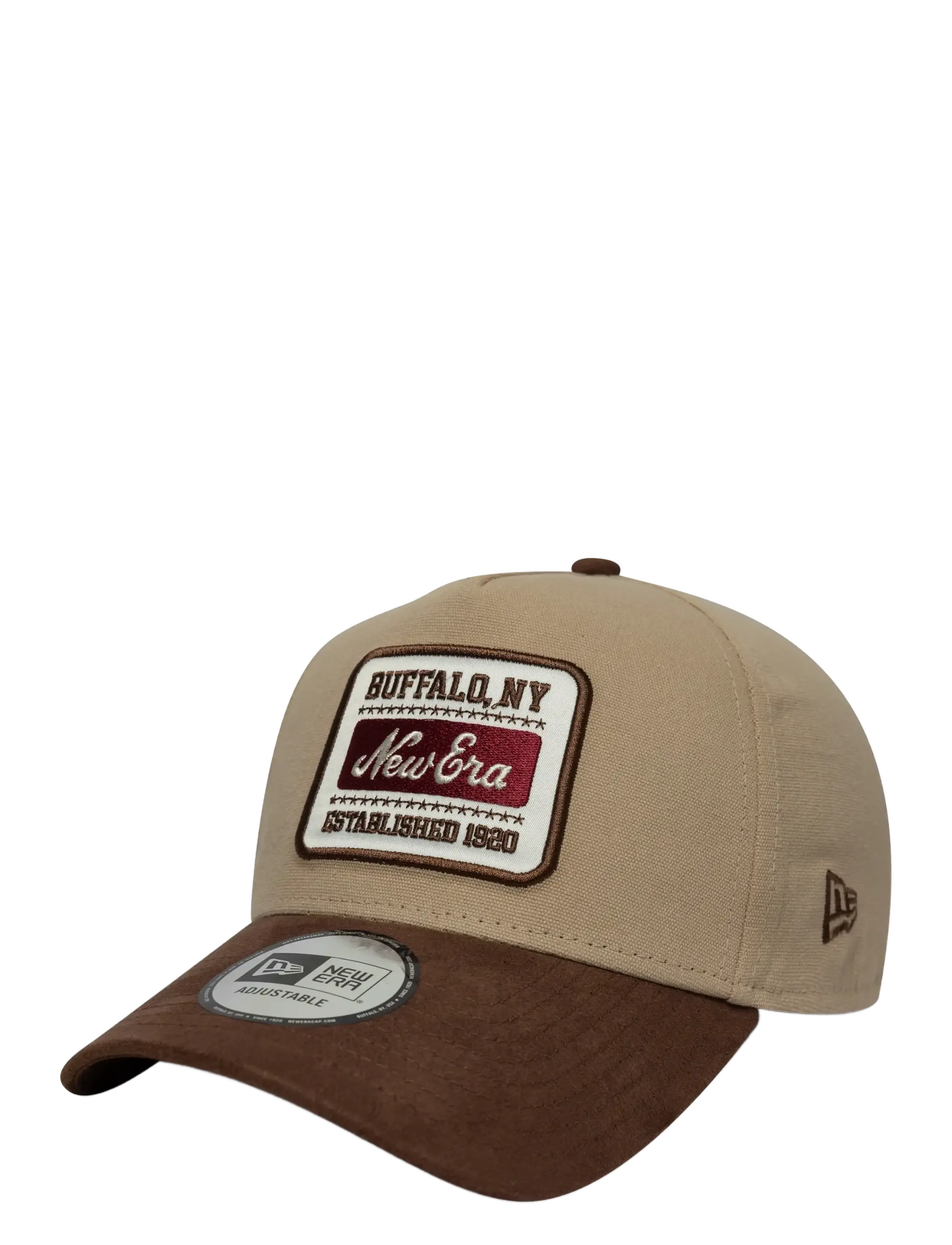 New Era NE PATCH SUEDE EFRAME NEWERA - Asusteet - CAMBRS / beige