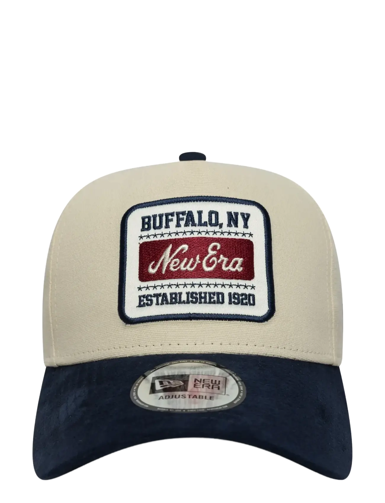 New Era - NE PATCH SUEDE EFRAME NEWERA - caps - ltcnvy - 1