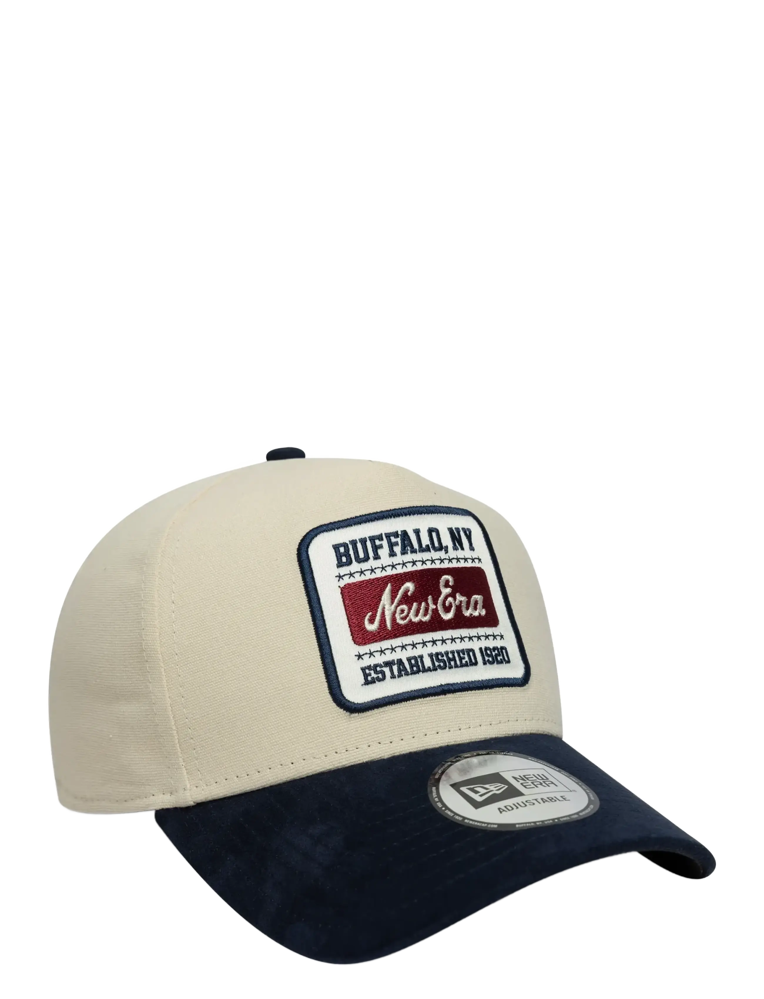 New Era - NE PATCH SUEDE EFRAME NEWERA - caps - ltcnvy - 2