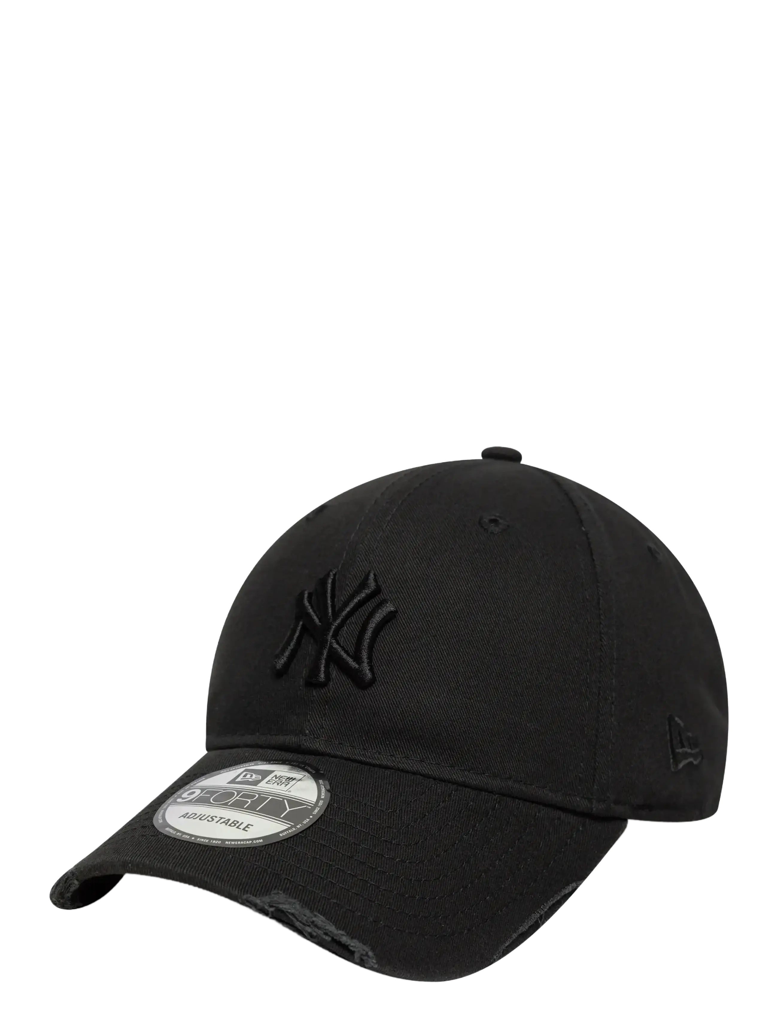 New Era WASH DISTRESS 9FORTY NEYYAN - Accessoires - BLK / black
