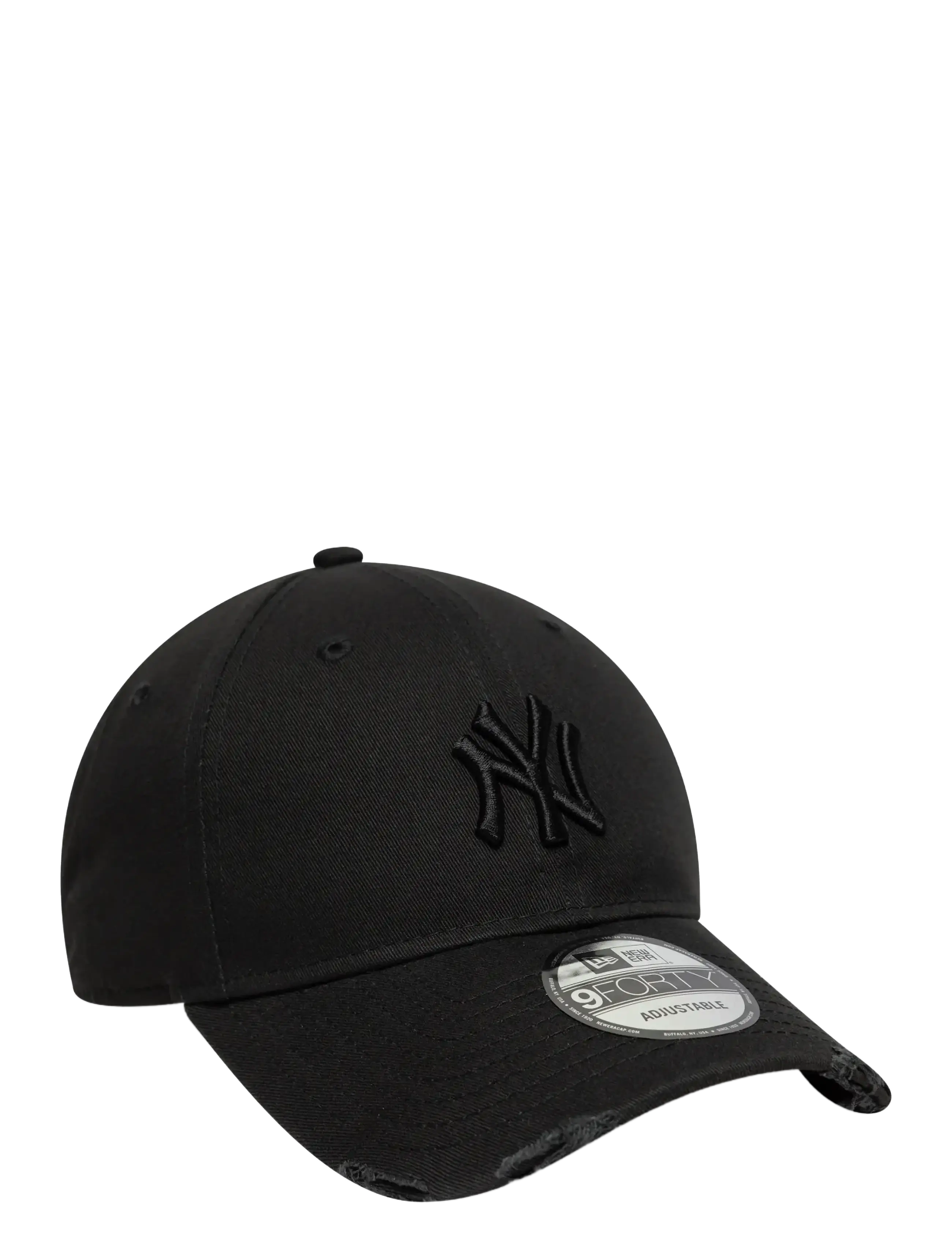 New Era - WASH DISTRESS 9FORTY NEYYAN - kappen - blk - 2