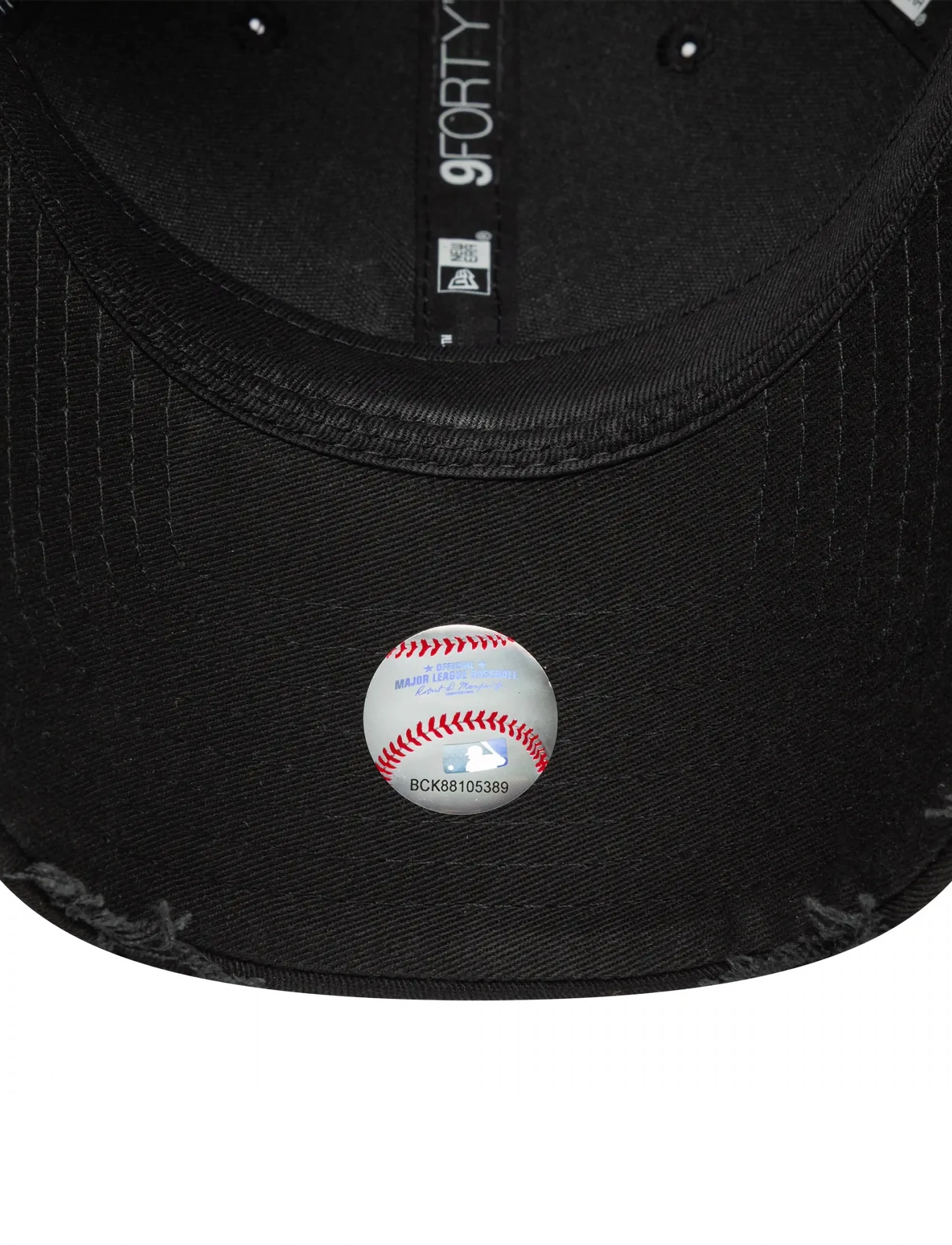 New Era - WASH DISTRESS 9FORTY NEYYAN - kappen - blk - 4