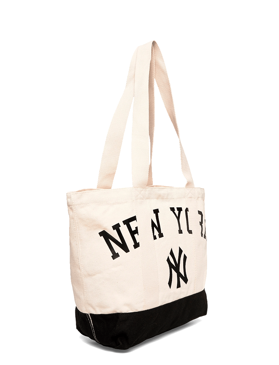 New Era - MLB TOTE BAG NEYYAN - tygpåsar & små väskor - ivoblk - 2