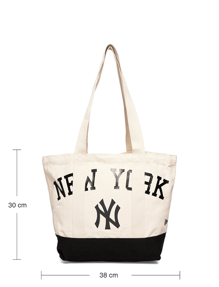 New Era - MLB TOTE BAG NEYYAN - tygpåsar & små väskor - ivoblk - 3